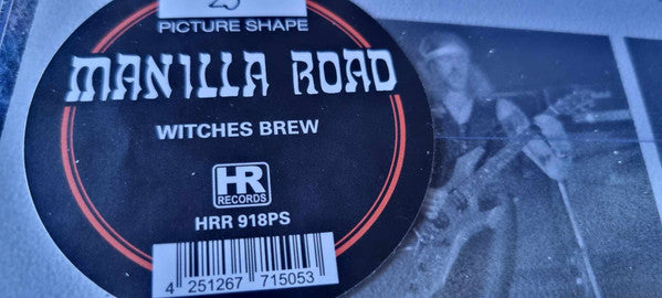 Manilla Road : Witches Brew / Astronomica (10", Shape, Ltd, Num, Pic)
