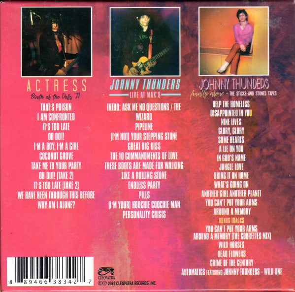 Johnny Thunders : From The Beginning To The End (CD, Album, RE + CD, Album, RE + CD, Album + Box, C)
