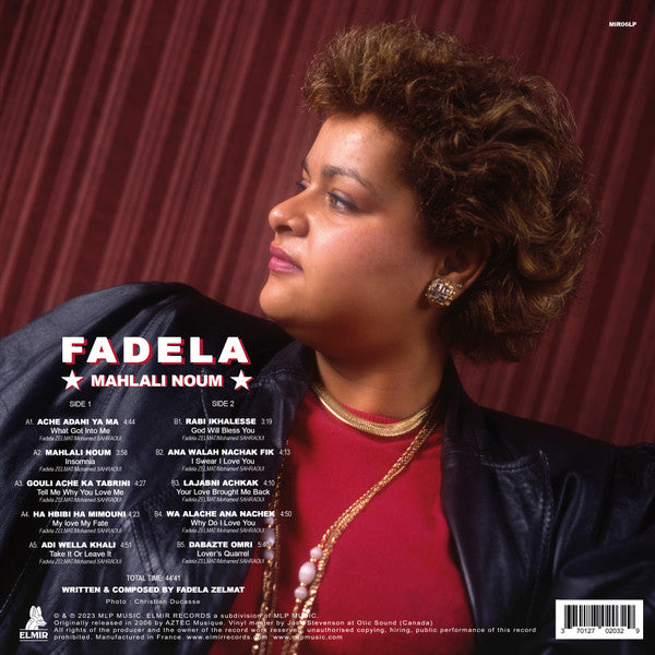 Chaba Fadela : Mahlali Noum (LP, Album)