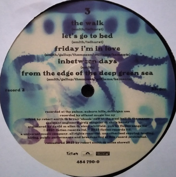 The Cure : Show (2xLP, Album, RE, RM, 30t)