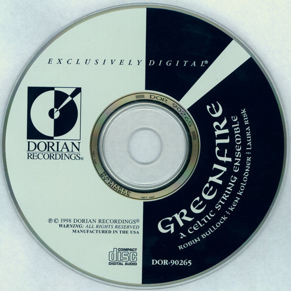 Greenfire (2) : Greenfire (A Celtic String Ensemble) (CD, Album)