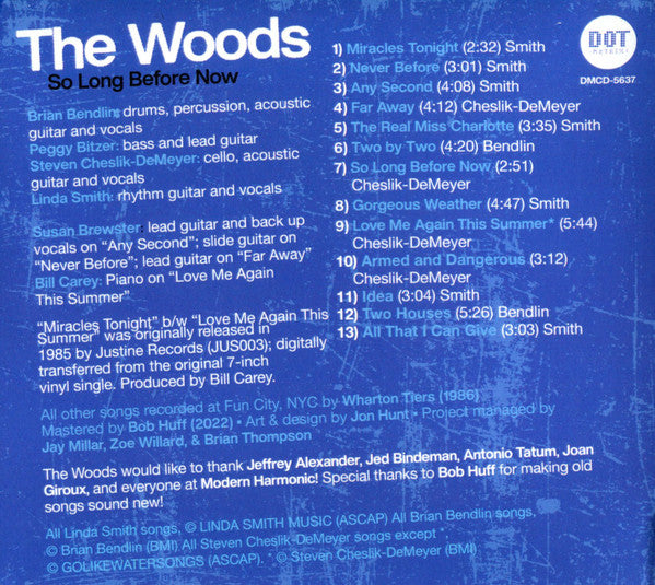 The Woods (3) : So Long Before Now (CD, Comp)