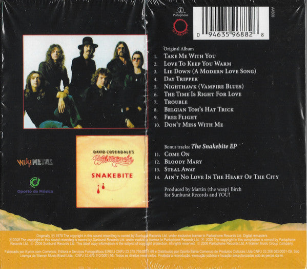Whitesnake : Trouble (CD, Album, RE, RM, O-C)