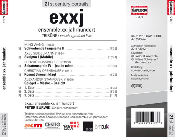 Ensemble 20. Jahrhundert : exxj (CD)