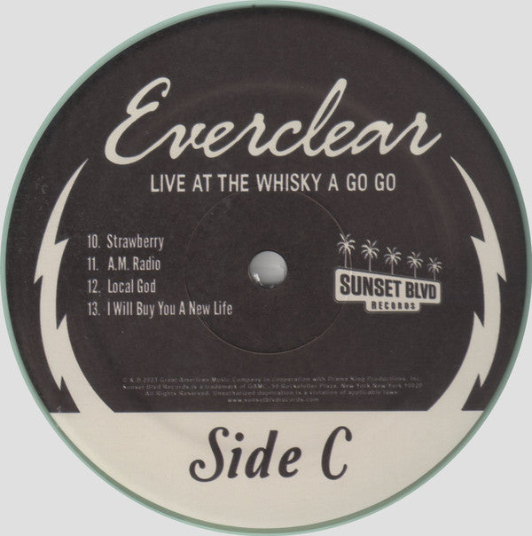 Everclear : Live At The Whisky A Go Go (2xLP, Album, Cok)