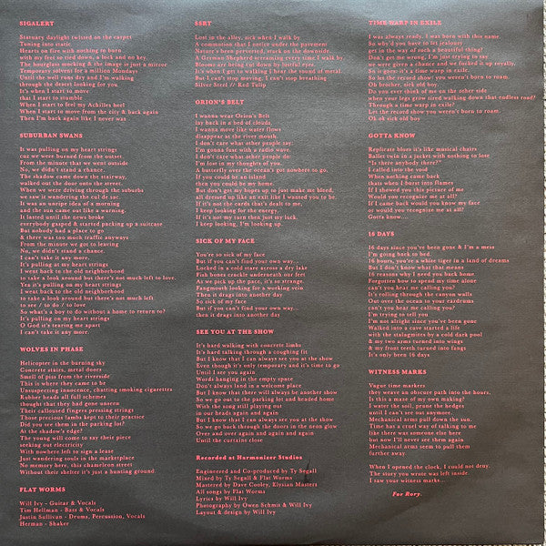 Flat Worms : Witness Marks (LP, Album)