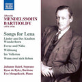 Albrecht Mendelssohn Bartholdy, Julianne Baird, Ryan de Ryke, Eva Mengelkoch : Songs For Lena (CD, Album)