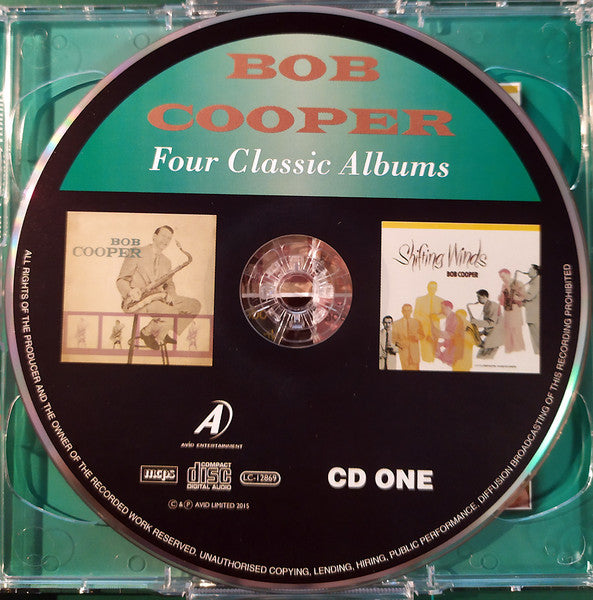 Bob Cooper : Four Classic Albums (Sextet / Shifting Winds / Flute ‘N Oboe / Coop! The Music Of Bob Cooper) (2xCD, Comp)