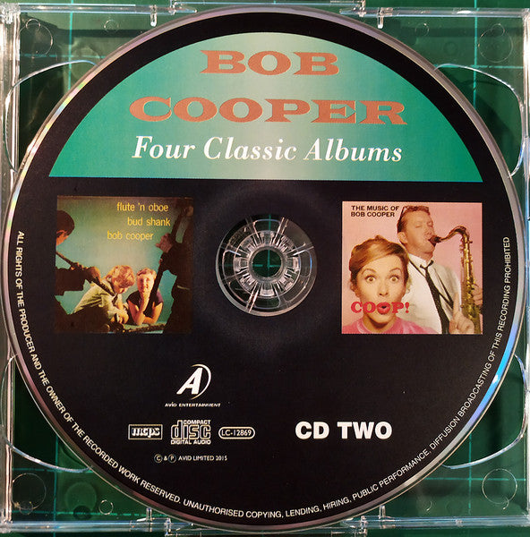 Bob Cooper : Four Classic Albums (Sextet / Shifting Winds / Flute ‘N Oboe / Coop! The Music Of Bob Cooper) (2xCD, Comp)