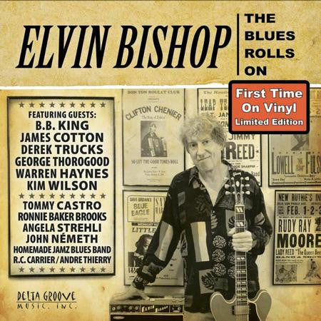 Elvin Bishop : The Blues Rolls On (LP, Ltd)