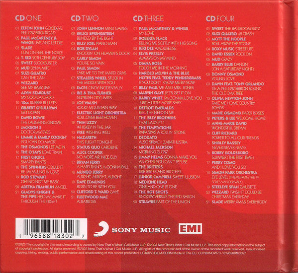 Various : Now Yearbook '73 (4xCD, Comp, S/Edition)