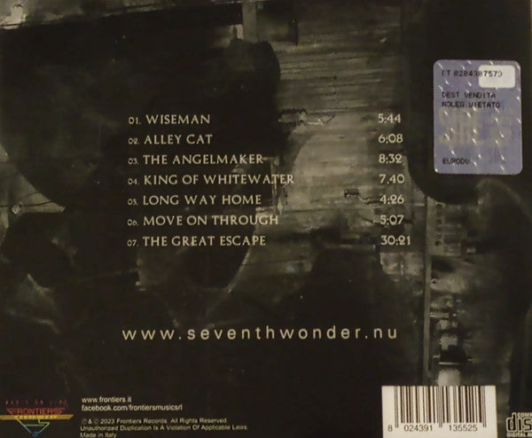 Seventh Wonder : The Great Escape (CD, Album, RE)