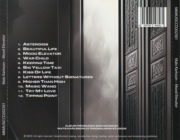 Mats Karlsson (2) : Mood Elevator (CD, Album)