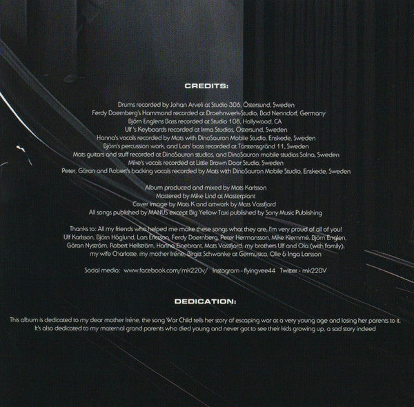 Mats Karlsson (2) : Mood Elevator (CD, Album)