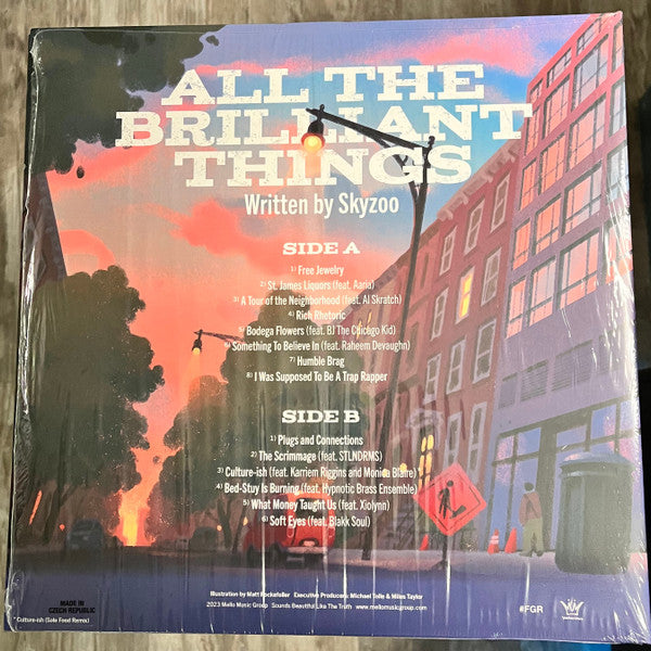Skyzoo : All The Brilliant Things (LP, Album, Blu)