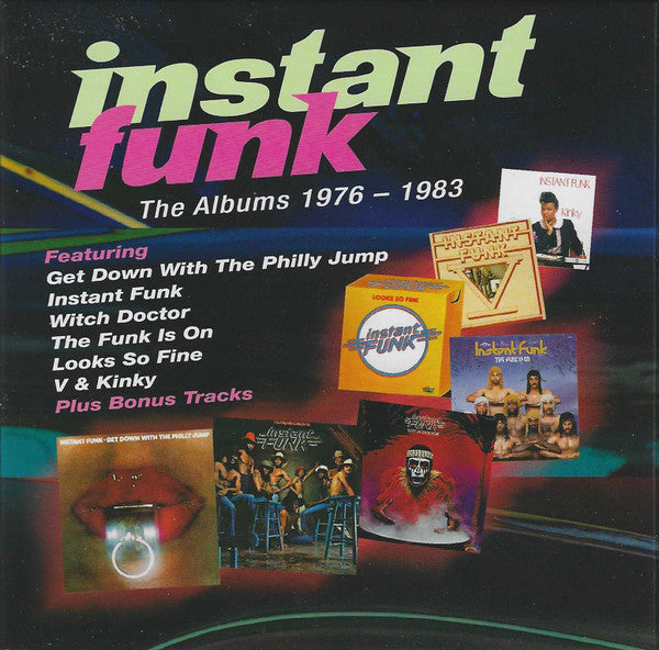 Instant Funk : The Albums 1976 - 1983 (CD, Album, RE + CD, Album, RE + CD, Album, RE + CD)