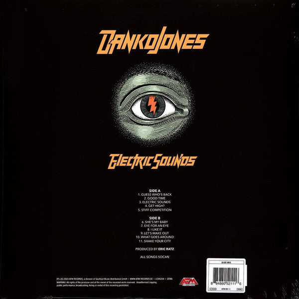 Danko Jones : Electric Sounds (LP, Album, Ltd)