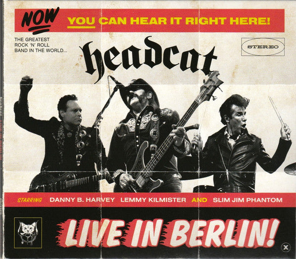 The Head Cat : Live In Berlin! (CD, Album)