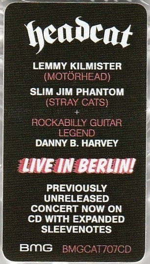 The Head Cat : Live In Berlin! (CD, Album)