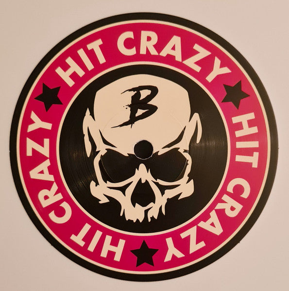 Razorbats : Hit Crazy (LP, Album, Ltd, Whi)