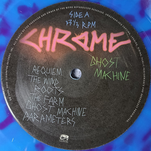 Chrome (8) : Ghost Machine (LP, Album, Ltd, RE, RM, Blu)