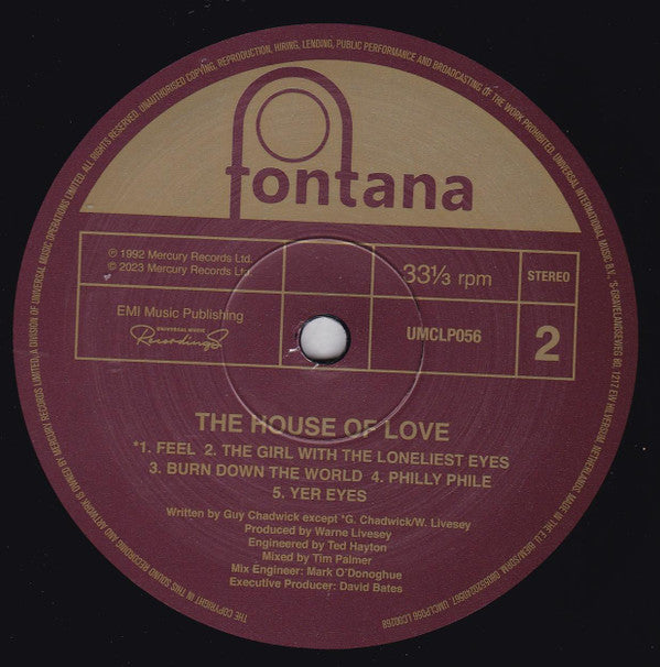The House Of Love : Babe Rainbow (LP, Album, RE)