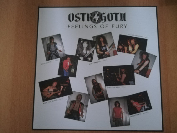 Ostrogoth : Feelings Of Fury (LP, Album, Ltd, RE)