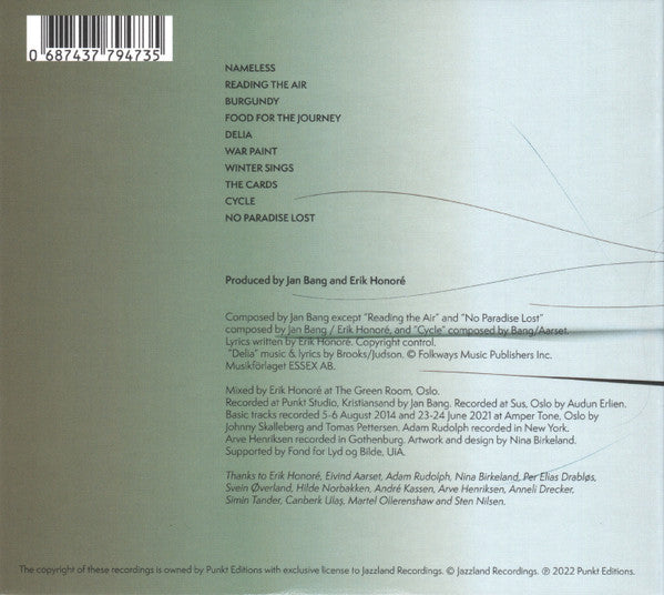 Jan Bang : Reading The Air (CD, Album)