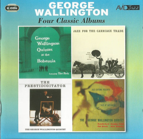 George Wallington : Four Classic Albums (2xCD, Comp)