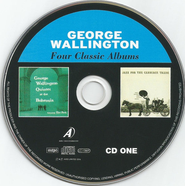 George Wallington : Four Classic Albums (2xCD, Comp)