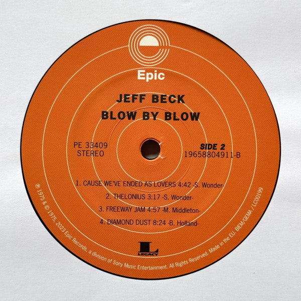 Jeff Beck : Blow By Blow (LP, Album, RE, 150)