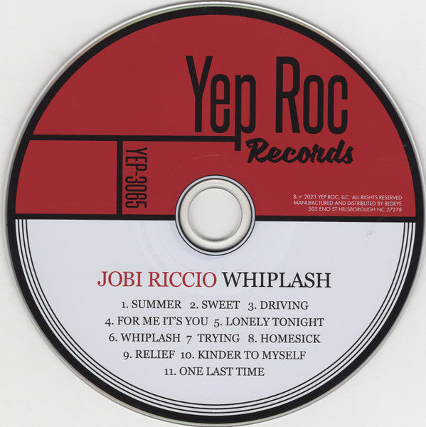 Jobi Riccio : Whiplash (CD, Album)