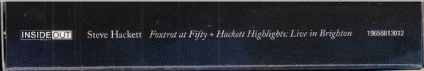 Steve Hackett : Foxtrot At Fifty + Hackett Highlights: Live In Brighton (2xDVD, Album + 2xCD, Album + Ltd)