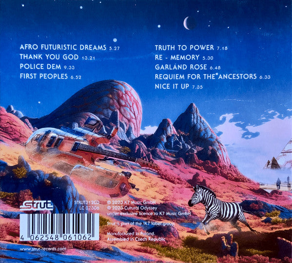 Idris Ackamoor ☥ The Pyramids (3) : Afro Futuristic Dreams  (CD, Album)