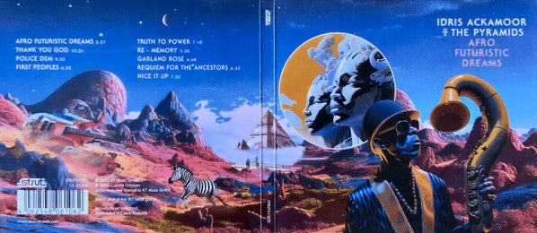 Idris Ackamoor ☥ The Pyramids (3) : Afro Futuristic Dreams  (CD, Album)
