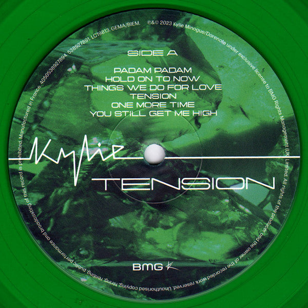 Kylie Minogue : Tension (LP, Album, Ltd, Gre)