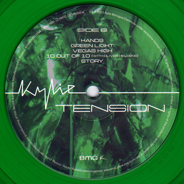 Kylie Minogue : Tension (LP, Album, Ltd, Gre)
