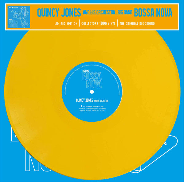 Quincy Jones And His Orchestra : Big Band Bossa Nova (LP, Album, Ltd, Num, RE, Yel)