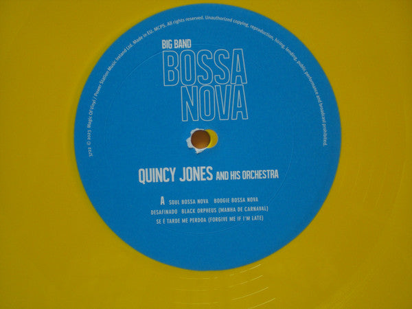 Quincy Jones And His Orchestra : Big Band Bossa Nova (LP, Album, Ltd, Num, RE, Yel)
