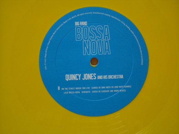 Quincy Jones And His Orchestra : Big Band Bossa Nova (LP, Album, Ltd, Num, RE, Yel)