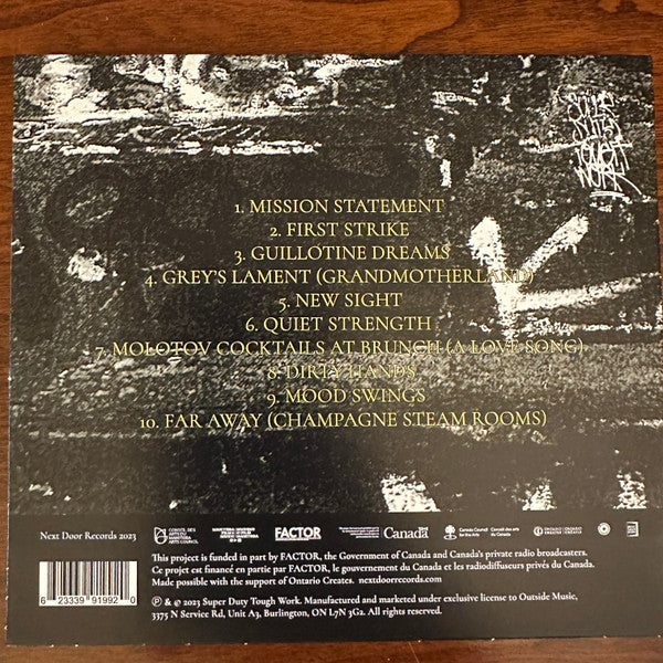 Super Duty Tough Work : Paradigm Shift (CD, Album)