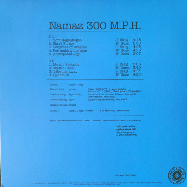 Namaz : 300 M.P.H. (LP, Album, RE)