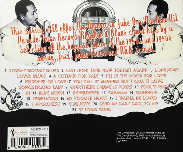 Billy Eckstine : Jukebox Hits 1943-1953 (CD, Comp)