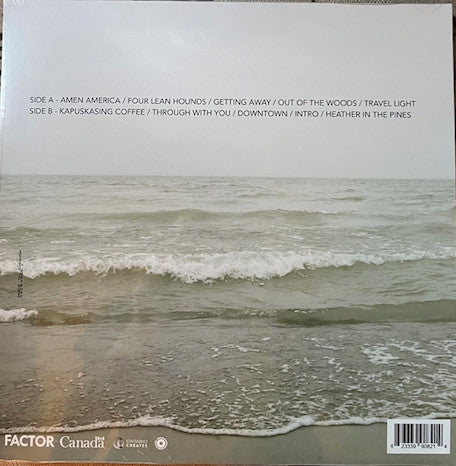 Justin Rutledge : Valleyheart (LP, Album, RE, Whi)