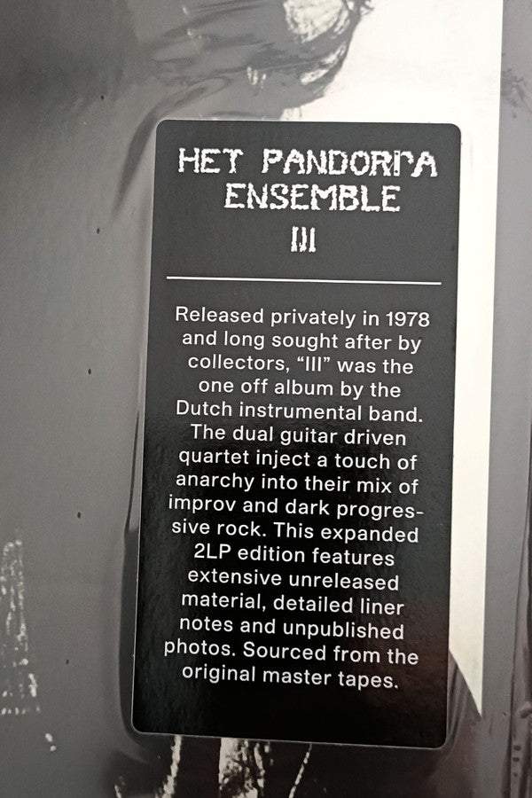 Het Pandorra Ensemble : III (2xLP, Album)