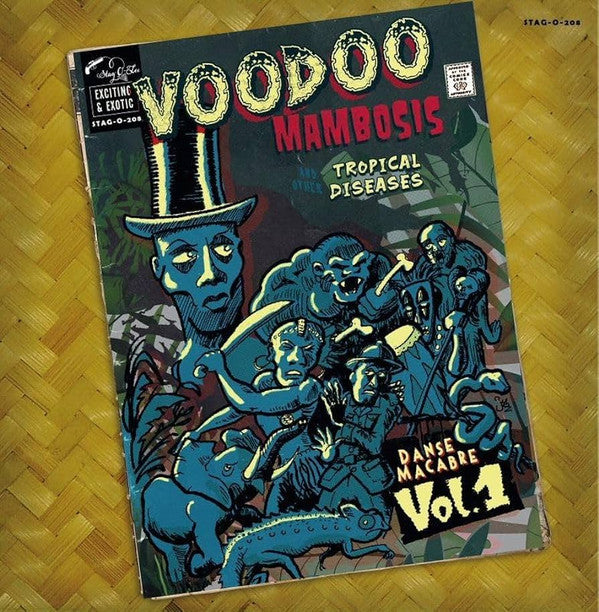 Various : Voodoo Mambosis And Other Tropical Diseases - Danse Macabre Vol.1 (LP, Ltd, Yel)