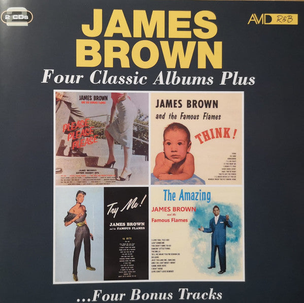 James Brown : Four Classic Albums Plus (2xCD, Comp)
