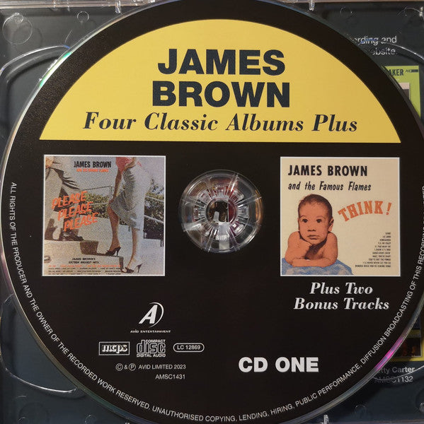 James Brown : Four Classic Albums Plus (2xCD, Comp)
