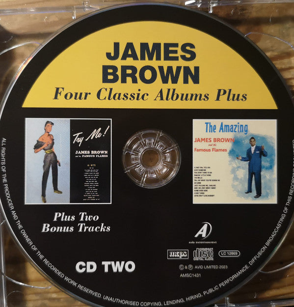 James Brown : Four Classic Albums Plus (2xCD, Comp)