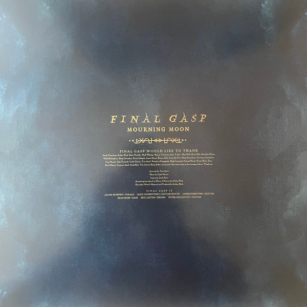 Final Gasp : Mourning Moon (LP, Album, Gol)